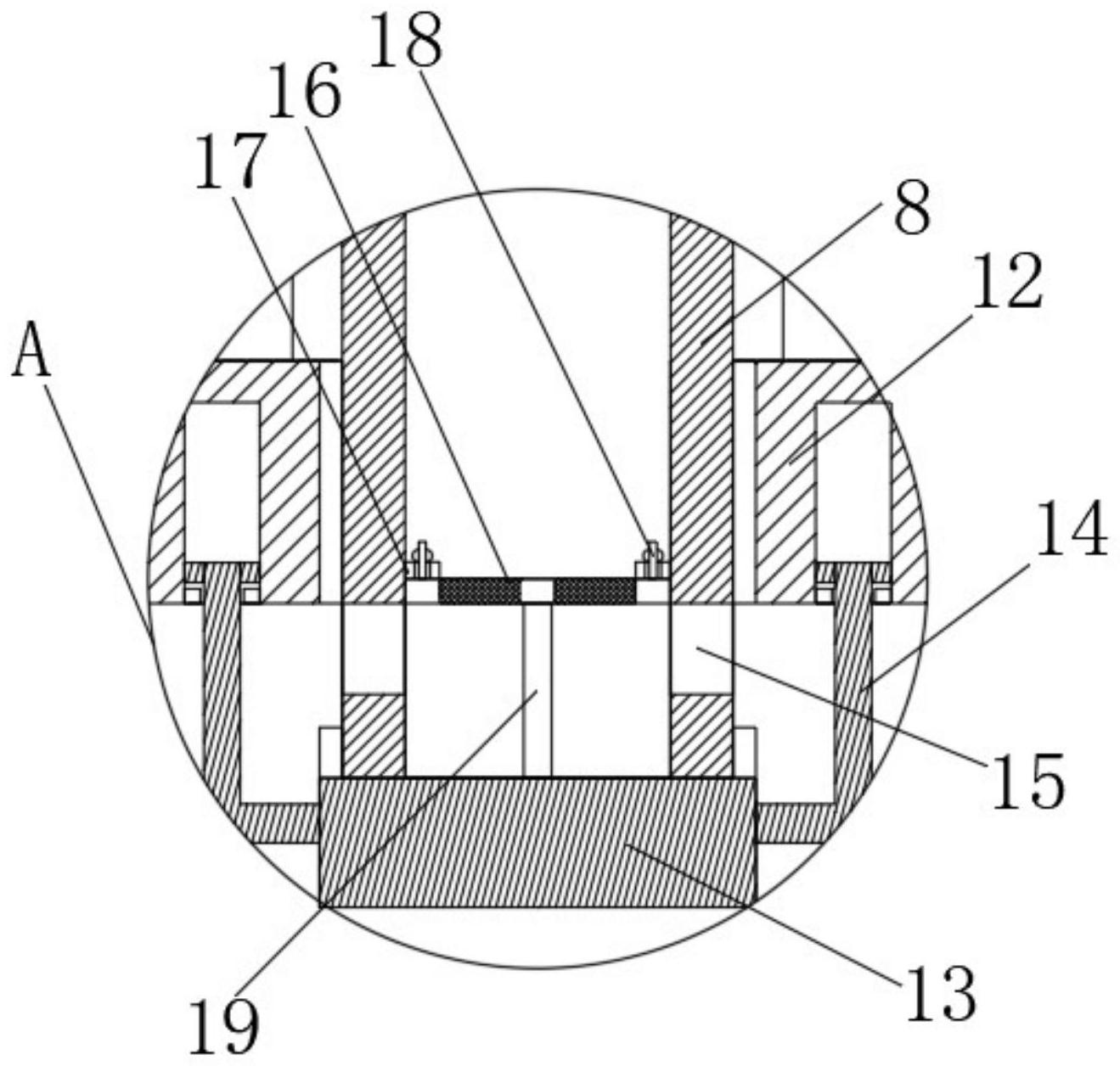 一种具有快速冷却结构的注塑冲压模具